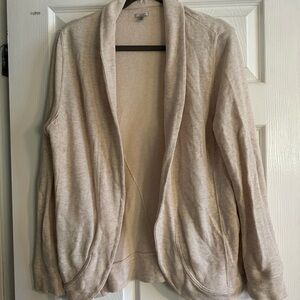 Ecote cream loungewear cardigan
